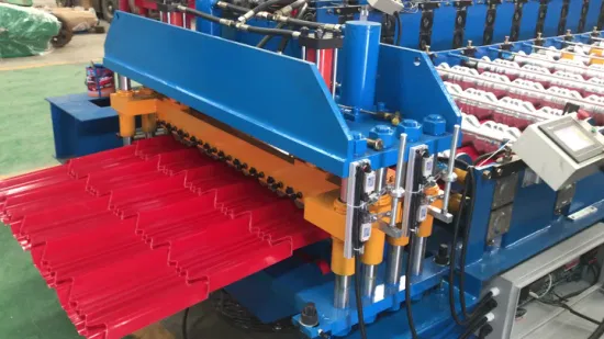 Günstiger Preis Terrazzo-Dachziegel-Eisenblech-Herstellungsmaschine Fliesenpressmaschine zu verkaufen